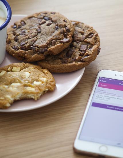 Paying for the bus using mobile phone